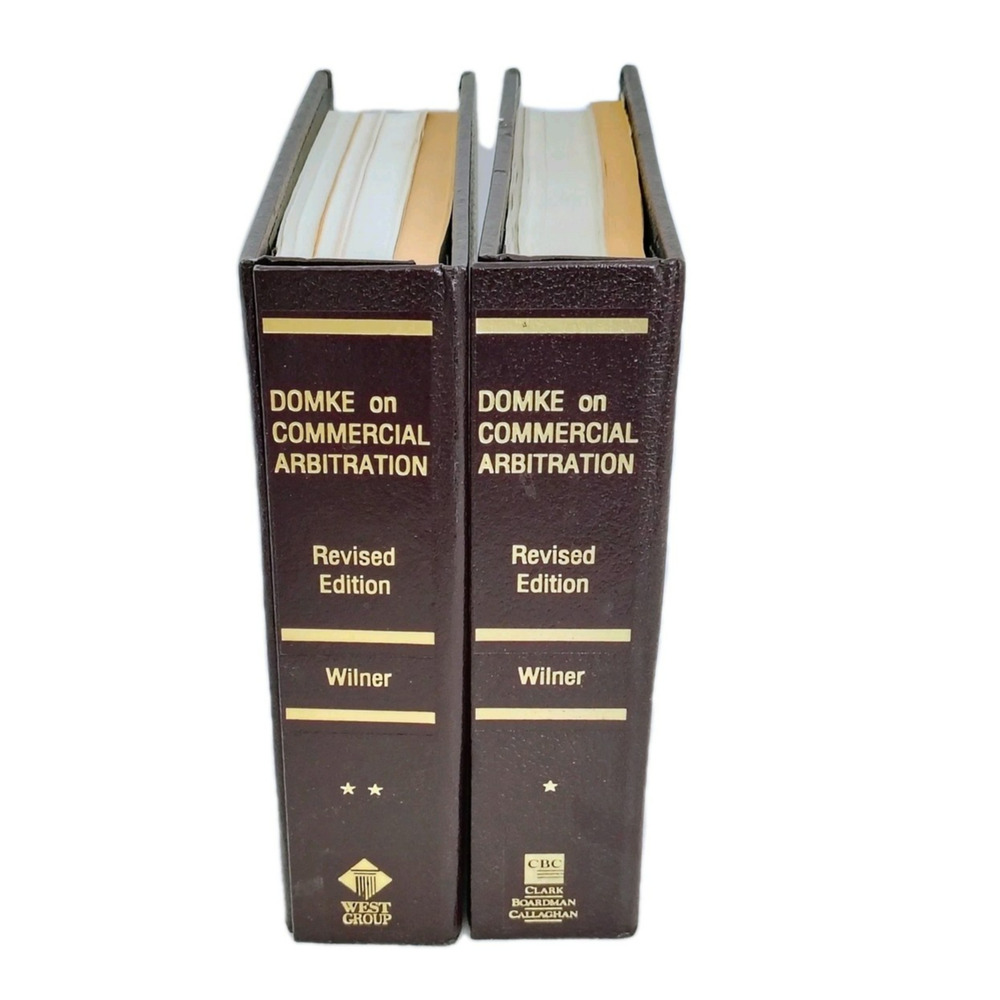 Domke on Commercial Arbitration Revised Volume 1 & 2 1998 Supplement Books West